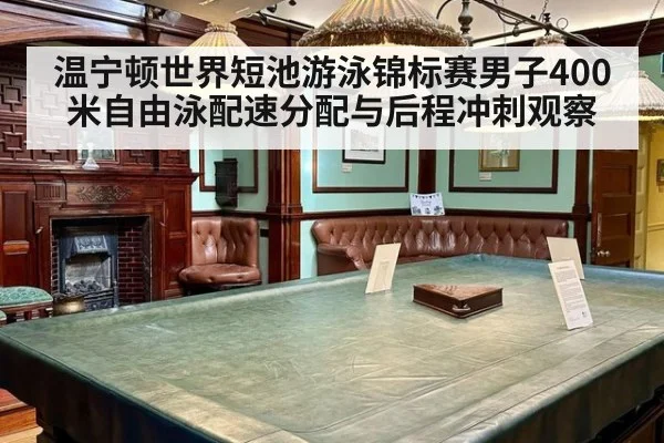 温宁顿世界短池游泳锦标赛男子400米自由泳配速分配与后程冲刺观察